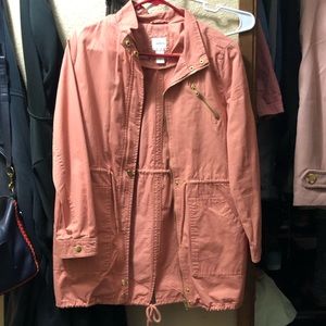 BIG GIRLS FOREVER 21 pink cargo jacket